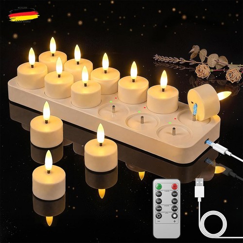 Wiederaufladbar led teelichter - led,