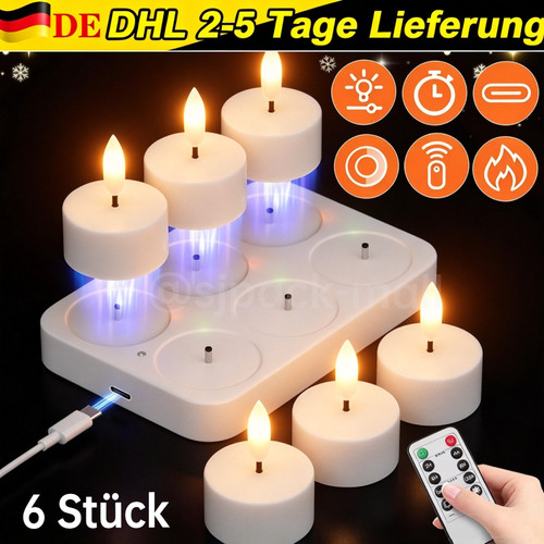 Flackernd led teelichter - flackernd,