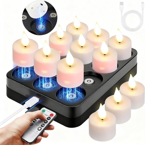 12x led kerzen - kerzen, lichter