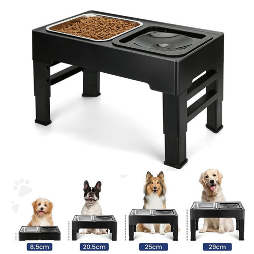 Futterstation hund - hund, 2x