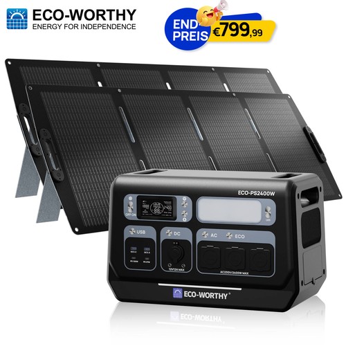 Eco worthy 2048wh tragbare - 2048wh,