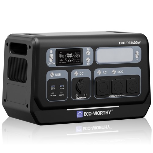 Eco worthy 2400w powerstation - eco-worthy,
