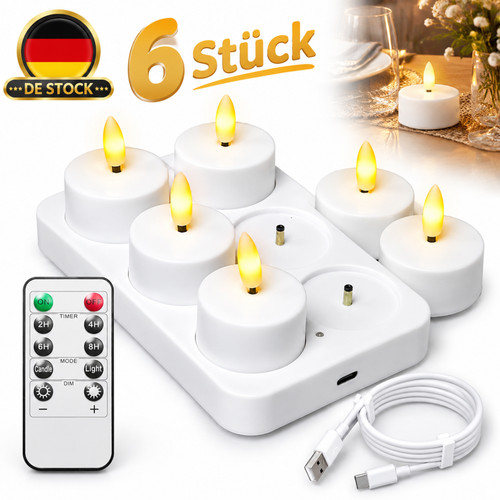 Flackernd led teelichter - flackernd,